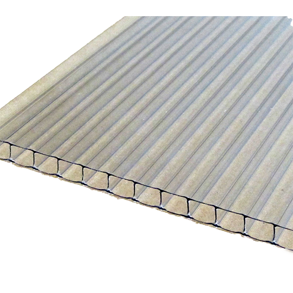 Verolite™ 8mm 1500g Twinwall Clear 4' x 16' - Polycarbonate Panel